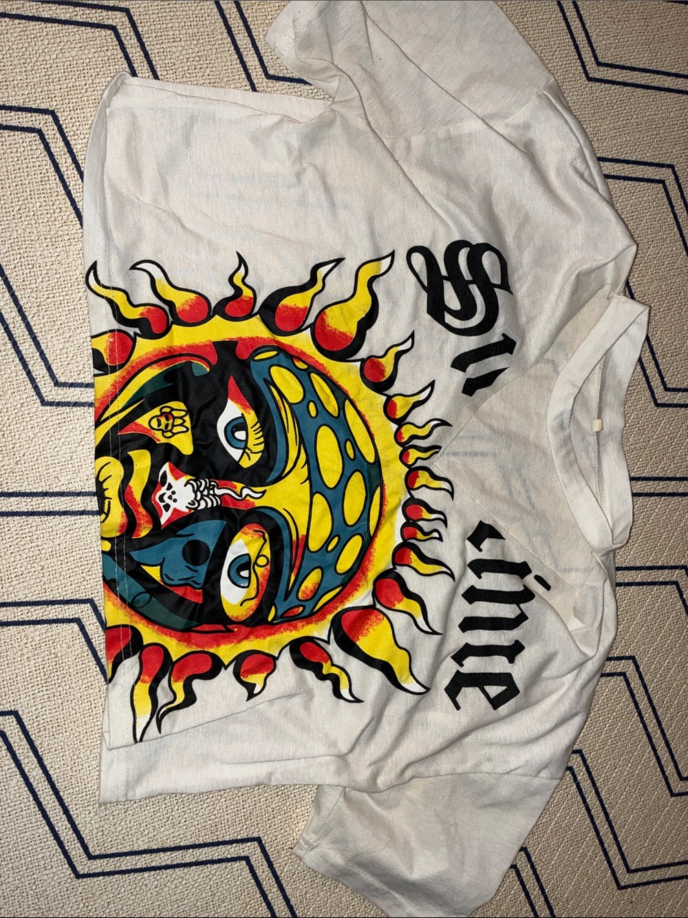 Sublime graphic crop top